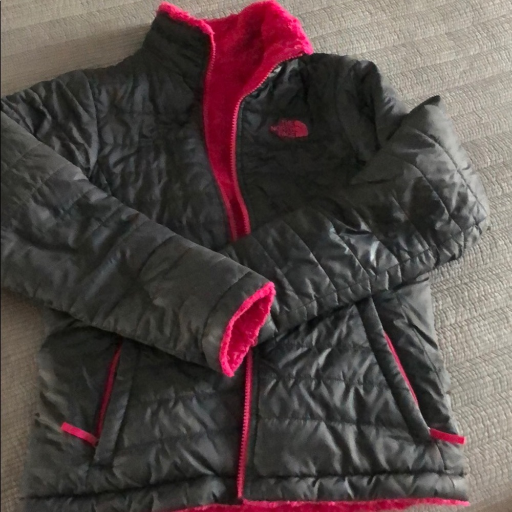 North face girls reversible jacket